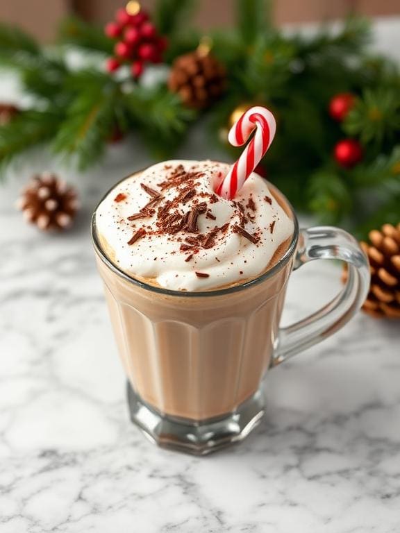Christmas Peppermint Mocha Coffee Recipe